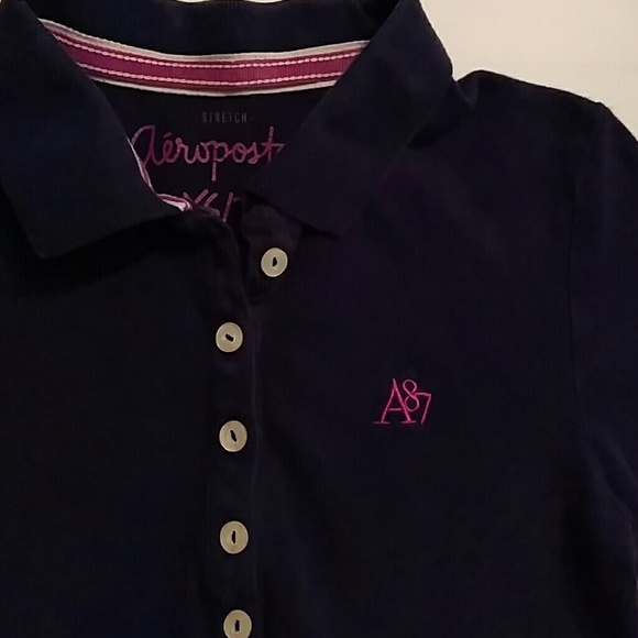 Girls navy blue XS Aeropostale top - Picture 1 of 4